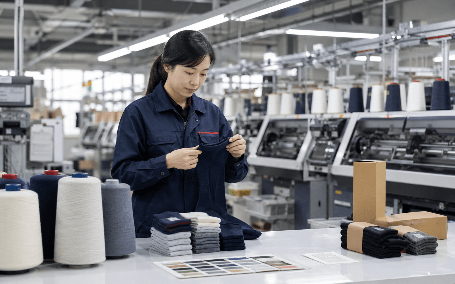 Modern production floor used to frame facility- and program-scoped documentation requests
